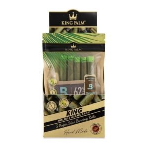 KING PALM 5PK BOVEDA 62% HUMIDITY CONES 15CT DISPLAY