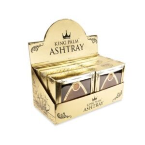 KING PALM BERMUDA METAL ASHTRAY (SINGLE)