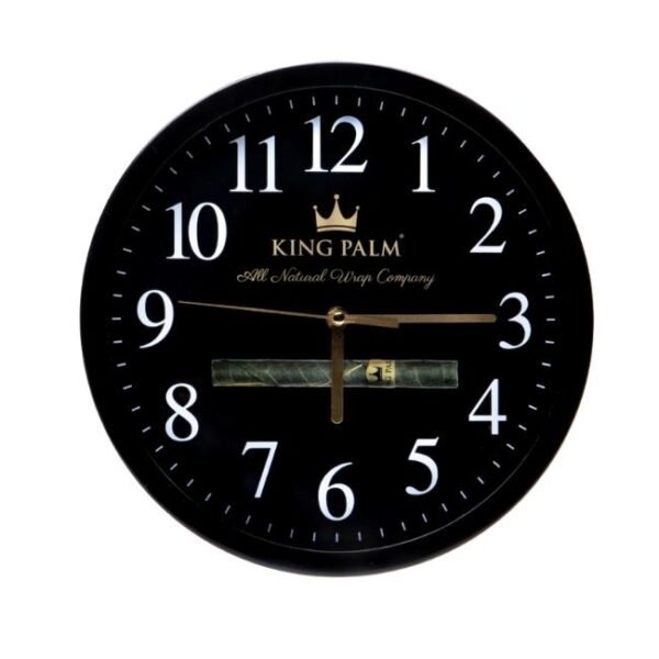 KING PALM WALL CLOCK