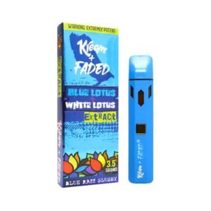 KREAM + FADED BLUE LOTUS + WHITE LOTUS EXTRACT 3.5GM DISPOSABLE 5CT/BOX