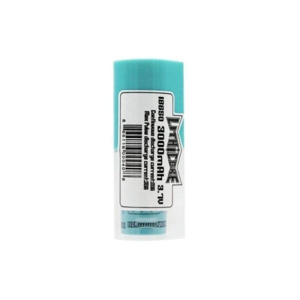 LITHICORE 18650 3000mAh BATTERY (SINGLE)