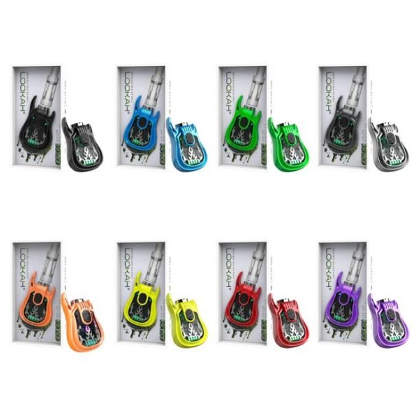 LOOKAH GUITAR MINI 510 350mAH THREAD VAPE BATTERY 5CT/ BOX