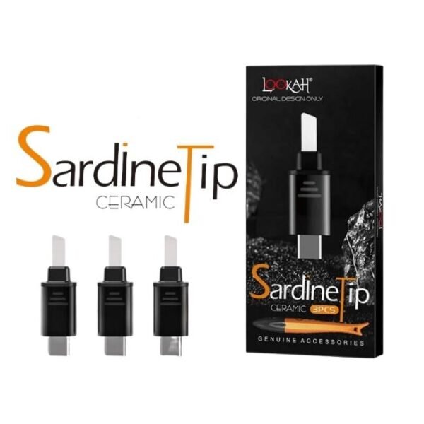 LOOKAH SARDINE CERAMIC TIP COILS 3CT/ BOX