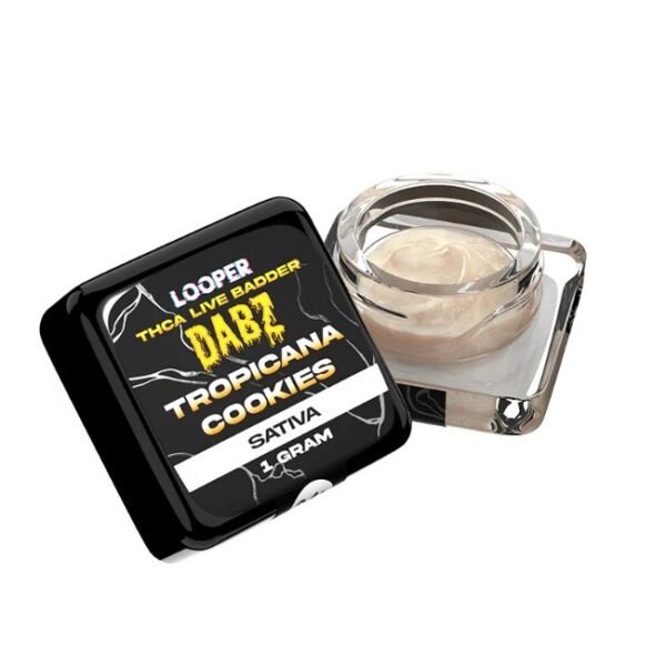 LOOPER THC-A LIVE BADDER DABS 1GM JAR 12CT/BOX