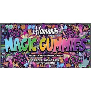 MAMANITA  AMANITA  MUSHROOM CANDY MAGIC 4000MG GUMMIES 10CT/BOX
