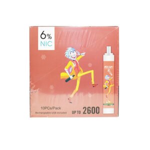 MASARI GLOW DISPO (60ML) 2600PUFFS - 10CT/BOX