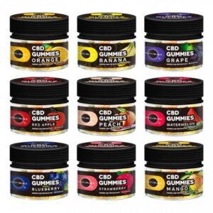 MOON BUZZ 4000 MG CBD GUMMIES 40CT/JAR