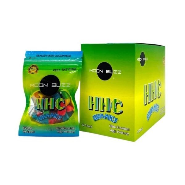 MOON BUZZ HHC 850MG GUMMIES 12CT/ BOX