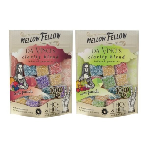 MELLOW FELLOW THE ARTIST SERIES M-FUSION 1000MG GUMMIES BAG