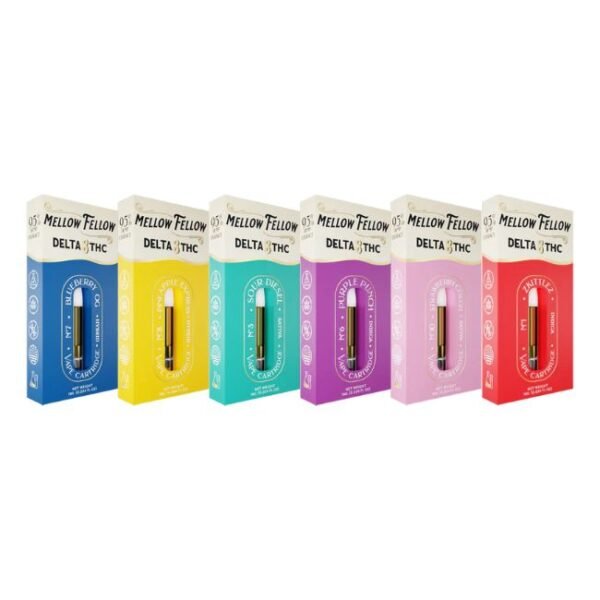 MELLOW FELLOW DELTA 8 THC 1ML CART 6CT/ BOX