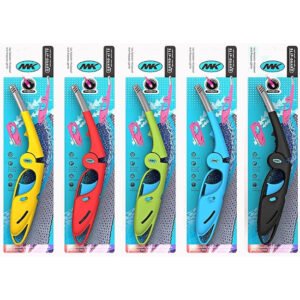 MK FLEXIBLE SLIP GUARD WINDFROOF LIGHTER  ASSORTED COLORS (SINGLE)