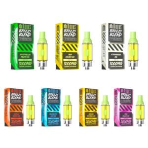 MODUS BREEZY BLEND CB9-A + PEGASUS DELTA 8 + THC-P 3 GRAM VAPE CARTRIDGE 5CT/BOX