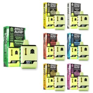 MODUS BREEZY BLEND CB9-A + PEGASUS DELTA 8 + THC-P 7.5G DISPOSABLE VAPE 5CT/BOX