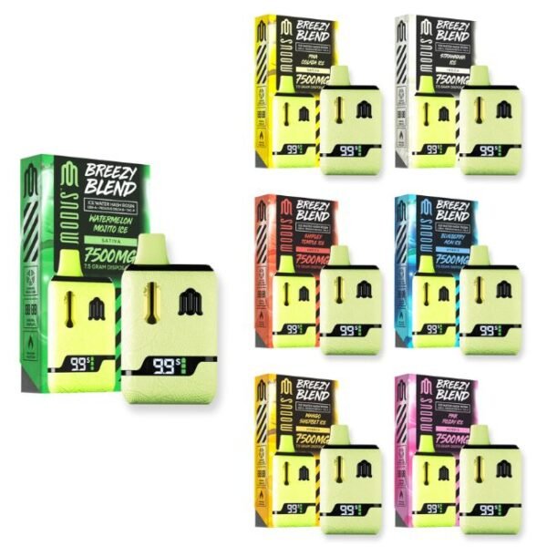 MODUS BREEZY BLEND CB9-A + PEGASUS DELTA 8 + THC-P 7.5G DISPOSABLE VAPE 5CT/BOX