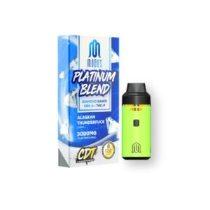 MODUS PLATINUM BLEND DIAMOND SAUCE CB9-A + THC-P 3 GRAM DISPOSABLE 5CT/PACK