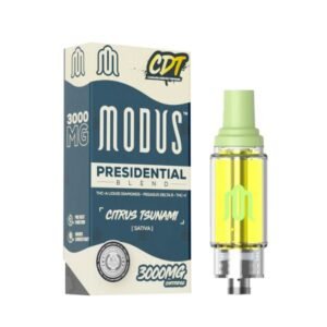 MODUS PRESIDENTIAL PEGASUS D8 + THC-A + THC-V 3GM CART 5CT/BOX