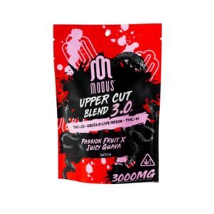 MODUS UPPERCUT BLEND 3.0 THC-H + THC-JD + D8 LIVE RESIN 3000MG GUMMIES SINGLE
