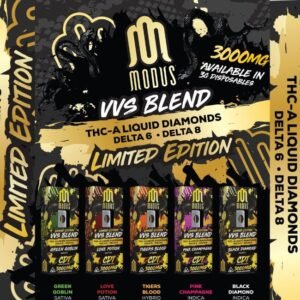 MODUS VVS BLEND (THC-A +DELTA 6+DELTA 8) 3GM DISPO 5CT/ BOX