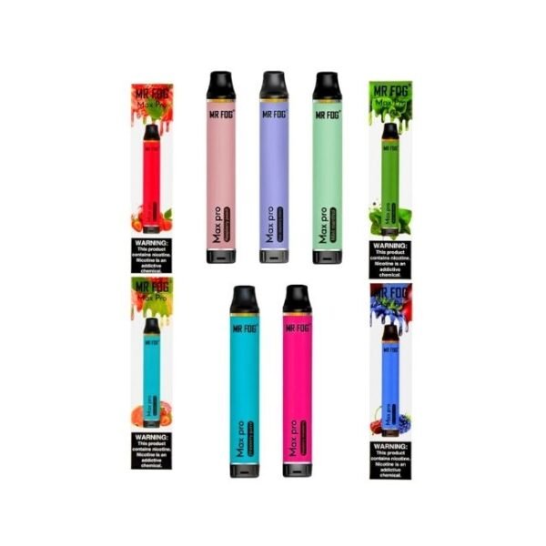 MR FOG MAX PRO (60ML) 2000 PUFFS  10CT/BOX