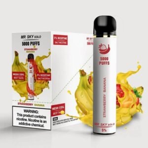 MR SKY SOLO DISPO (150ML) DEVICE 5000PUFFS 10CT/BOX