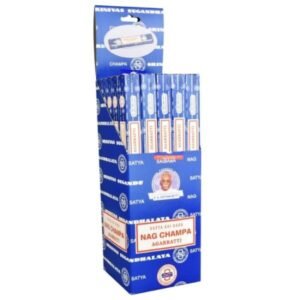 SATYA  NAGCHAMPA  INCENSE 10GRAM PACK 25CT/ BOX