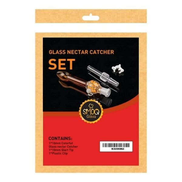 SMOQ GLASS NECTAR COLLECTOR WITH GLASS TIP 5.5 (NC02)