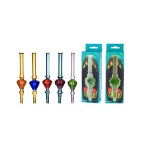 CLOVER GLASS FREEZEABLE STRAW 14MM NECTOR COLLECTOR