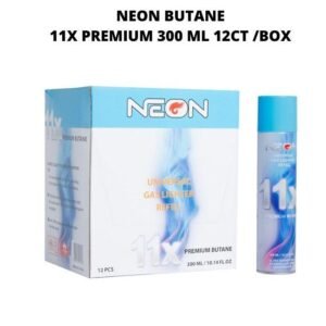 NEON BUTANE 11X PREMIUM 300ML 12CT/BOX