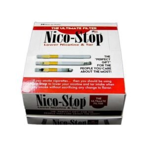 NICO-STOP CIGARETTE FILTERS 12PK/DISPLAY
