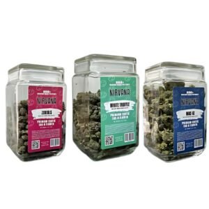 NIRVANA 113G THC-A EXOTIC FLOWER 4OZ JAR