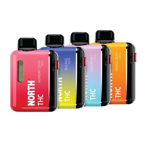 NORTH THC LIQUID DIAMONDS 8.5 GRAMS DISPOSABLE 5CT/DISPLAY