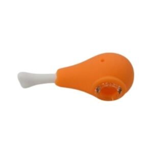 5" FANCY SILICONE WITH SCREEN HAND PIPE