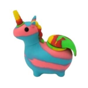 5" FANCY ANIMAL DESIGN SILICONE WATER PIPE