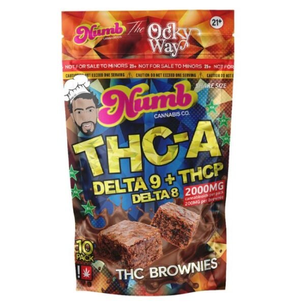 NUMB OCKY WAY THC BROWNIE (THC-A+D9+THC-P+D8)