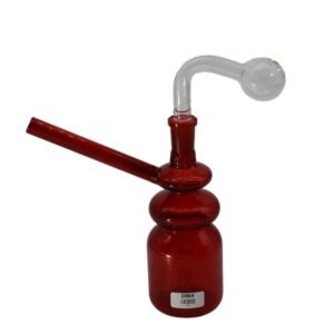 7" BOTTLE DESIGN HEAVY DUTY GLASS TUBE