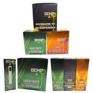 OCHO EXTRACTS XL TRI-BLEND LIVE RESIN 3GM DISPO 5CT/BOX