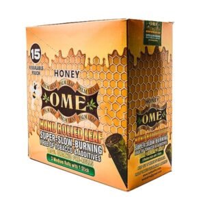 OME PRE-ROLLED PALM LEAF (3mini Rolls in a Pouch / 15Pouch Display)