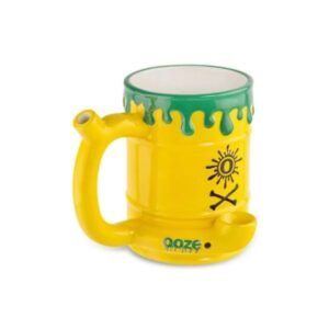 OOZE CREAMIC TOXIC WASTE BARREL MUG PIPE
