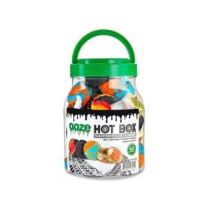 OOZE HOT BOX SILICONE CONTAINER 40CT/JAR