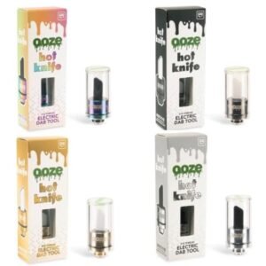 OOZE HOT KNIFE 510 THREAD ELECTRIC DAB TOOL (ASSORTED COLORS) 12CT/ BOX