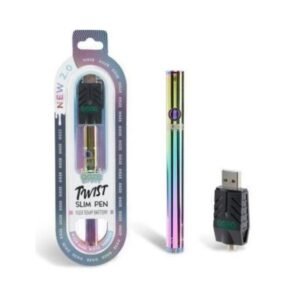 OOZE TWIST SLIM PEN 2.0 510 THREAD VAPORIZER BATTERY (SINGLE)