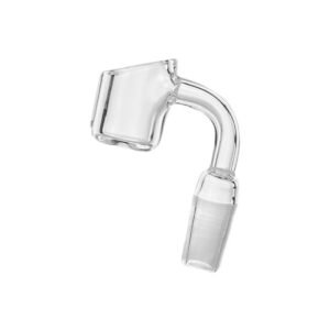 OILSEED HIGH QUALITY CLEAR REGULAR MALE 14MM 90DEGREE QUARTZ BANGER 20CT/ BOX