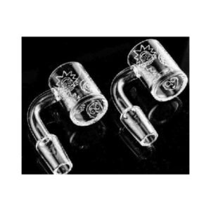 OILSEED HIGH QUALITY RICK AND MORTY DESIGN MALE 14MM 90DEGREE QUARTZ BANGER 20CT/ BOX