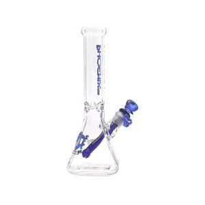 PHOENIX GLASS 10" BEAKER DESIGN GLASS WATER PIPE