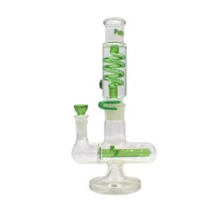 PHOENIX GLASS 14" BASE DIAMETER FREEZEABLE COIL WATER PIPE