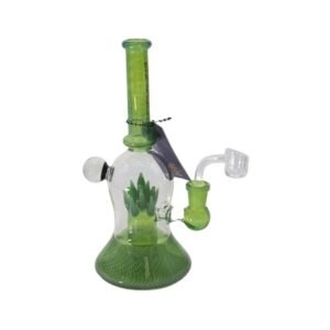 PHOENIX GLASS 10" COLORFULL FLOWER SHOWER HEAD HEAVY DUTY WATER PIPE