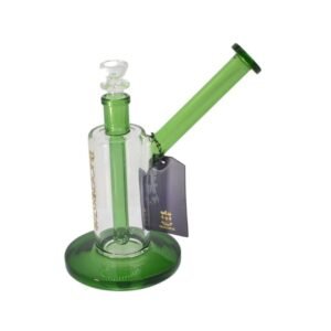 PHOENIX GLASS 7" GRAVE BUBBLER MIX COLOR WATER PIPE