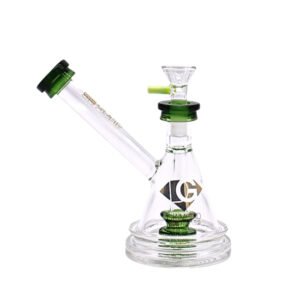 PHOENIX DIAMOND GLASS 5MM THICK WITH BLACK SHOWER HEAD PERC