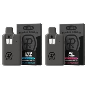 PERFECTLY PURE (PUSHIN P'S) BLACK MARKET EDITION 1 GRAM DISPOSABLE VAPE 6CT/BOX