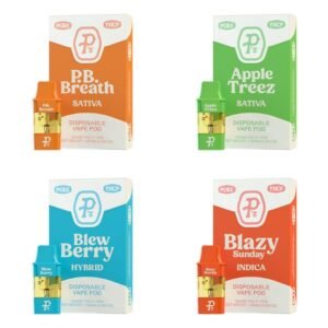 PERFECTLY PURE (PUSHIN P'S) PURE THC-P 1 GRAM POD 6CT/DISPLAY